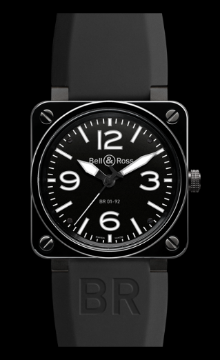 Bell & Ross BR01-92 Automatic 46mm BR01-92 Black Ceramic Watch